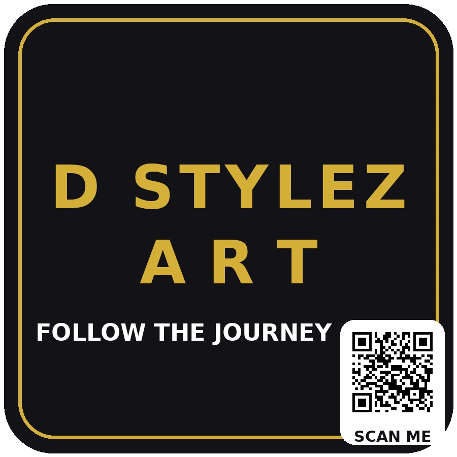 D Stylez Art brand magnet.