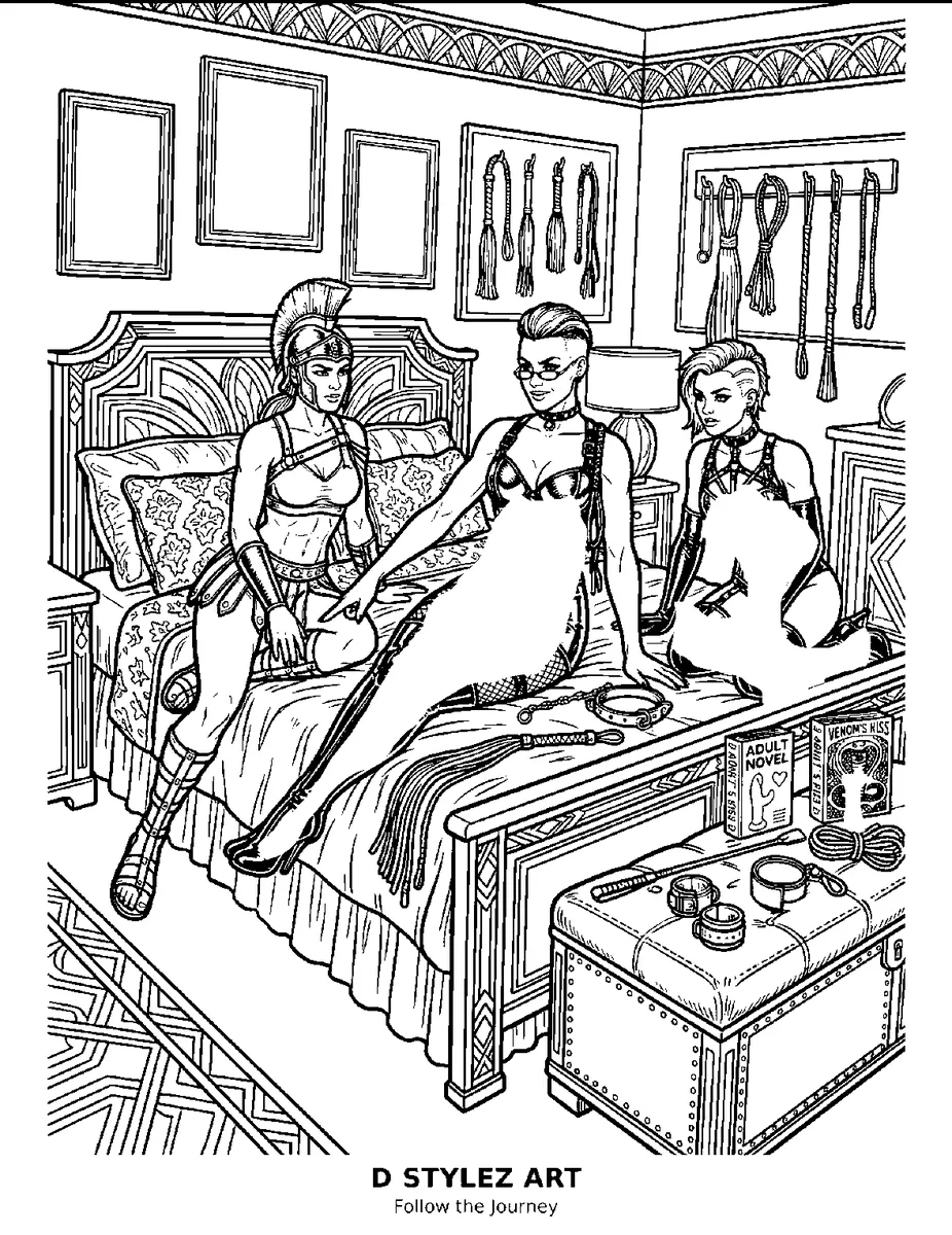 Dominatrix vault artwork — 18+