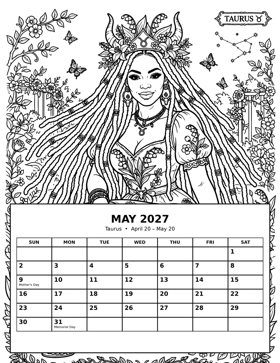 May — Taurus queen