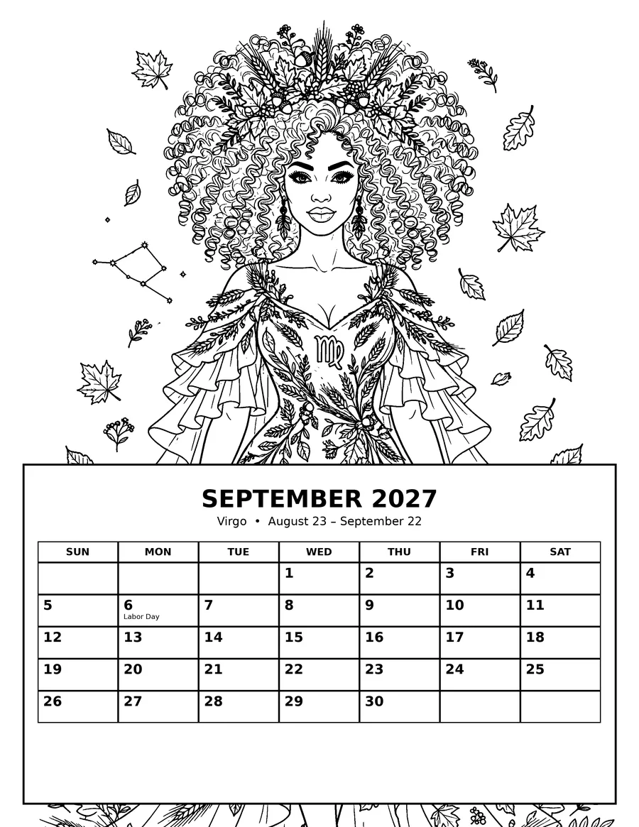 September — Virgo queen